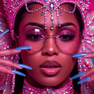 Carnival Heat Mesh Glow Romper